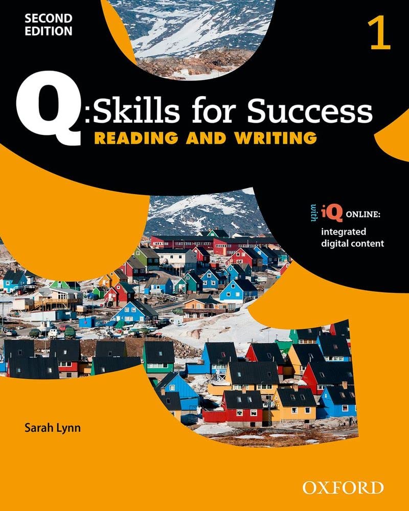Q Skills for Success 2nd Edition. Reading and Writing 1 Student's Book + iQ Online