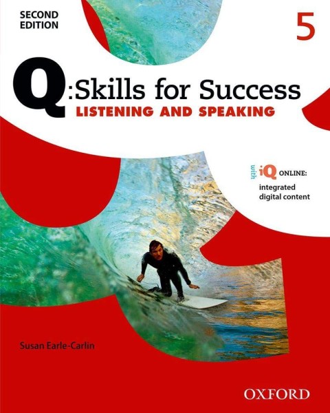 Фото Q Skills for Success 2nd Edition. Listening and Speaking 5 Student's Book + iQ Online