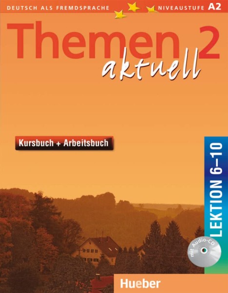 Фото Themen aktuell 2 Kursbuch + Arbeitsbuch mit Audio-CD Lektion 6-10
