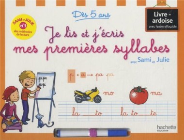 Фото Je lis et j'ecris mes premieres syllabes avec Sami et Julie