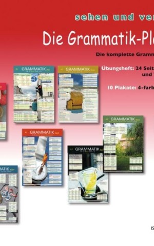 Die Grammatik-Plakate A1–B1. Übungsheft und 10 Plakate 10 Plakate