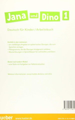 Jana und Dino. Arbeitsbuch 1