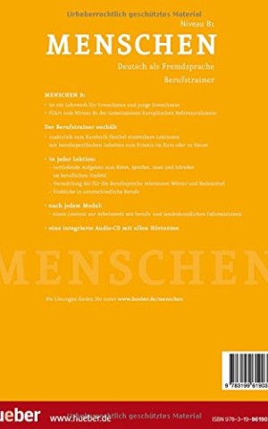 Menschen B1. Berufstrainer mit Audio-CD