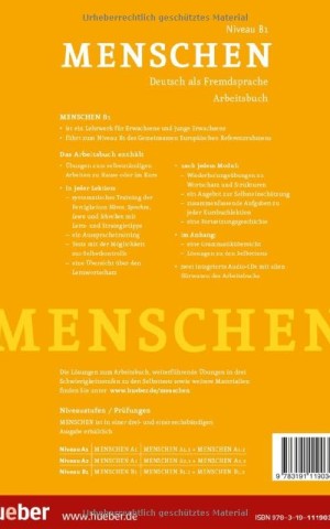 Menschen B1. Arbeitsbuch mit Audio-CDs