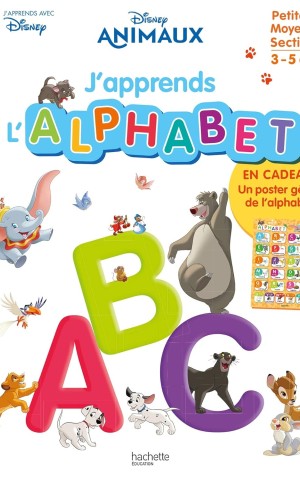 J'apprends l'alphabet avec les animaux Disney