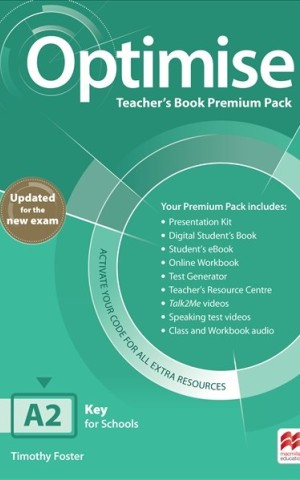 Optimise A2 Teacher's Book Premium Pack (Updated for the New Exam)