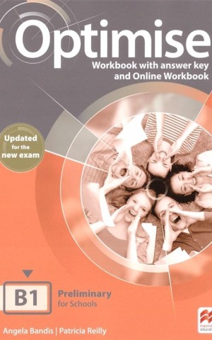 Optimise B1 Workbook with answer key with Online Workbook (Updated for the New Exam)