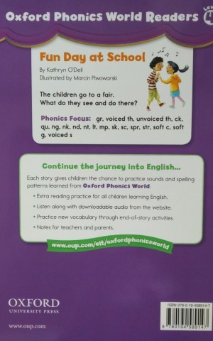Oxford Phonics World. Level 4. Reader: Fun Day at School