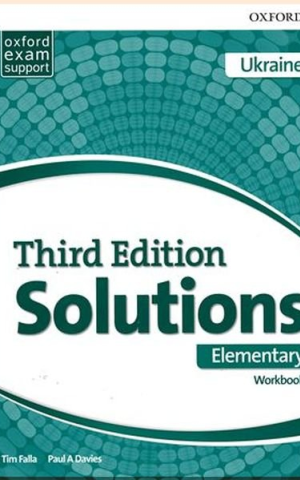 Solutions. Elementary Workbook (Edition for Ukraine)