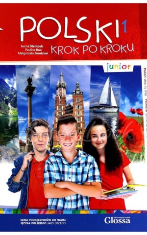 Polski krok po kroku Junior 1 Podręcznik + kod dostępy Ukrainain