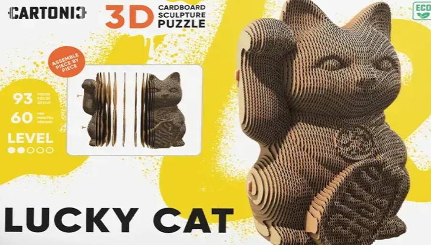 Cartonic 3D Puzzle Lucky cat