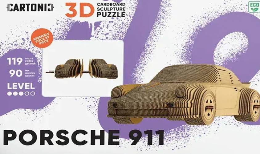 Cartonic 3D Puzzle PORSCHE 911