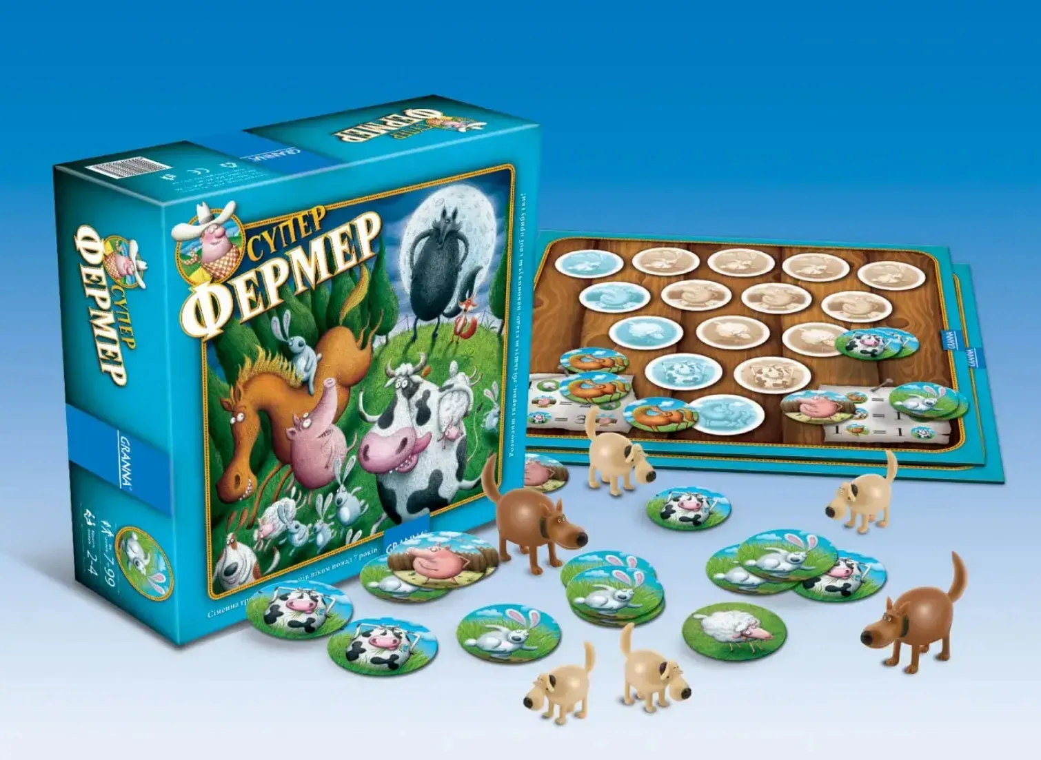 Настільна гра Суперфермер