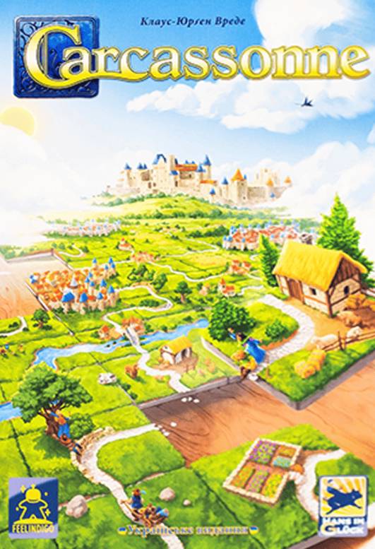 Настільна гра "Carcassonne 3.0 Річка та Абат"