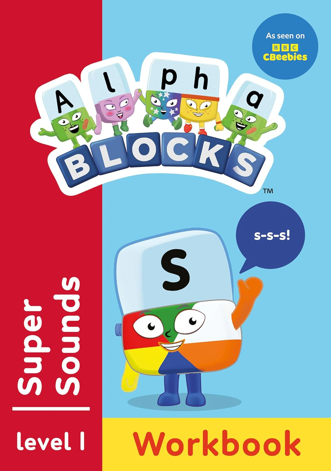 Обкладинка Alphablocks Super Sounds. Red Level Workbook