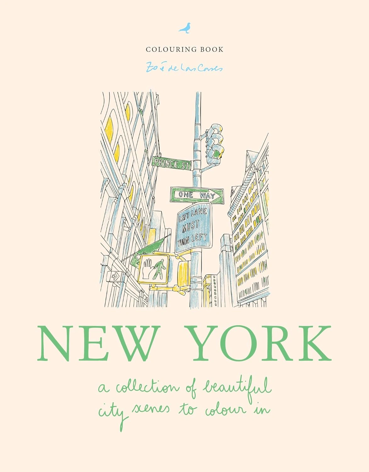 Zoé de Las Cases New York: A collection of beautiful city scenes to colour in — фото 2