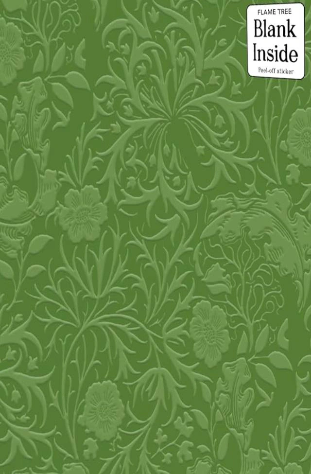 William Morris: Seaweed Artisan Art Blank Notebook — фото 2