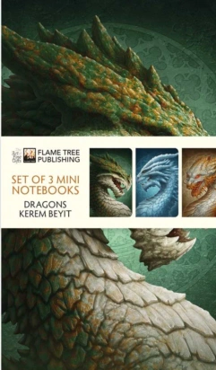 Dragons by Kerem Beyit Set of 3 Mini Notebooks — фото 2