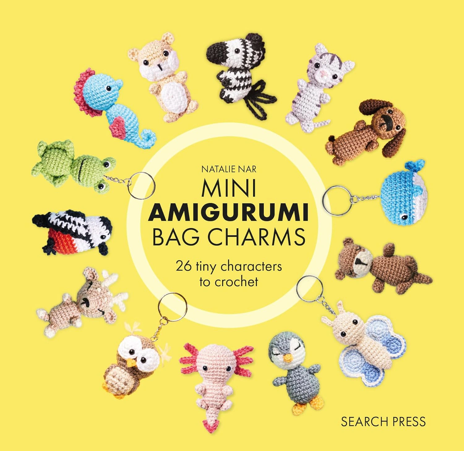 Mini Amigurumi Bag Charms. 23 Adorable Keyrings to Crochet — фото 2