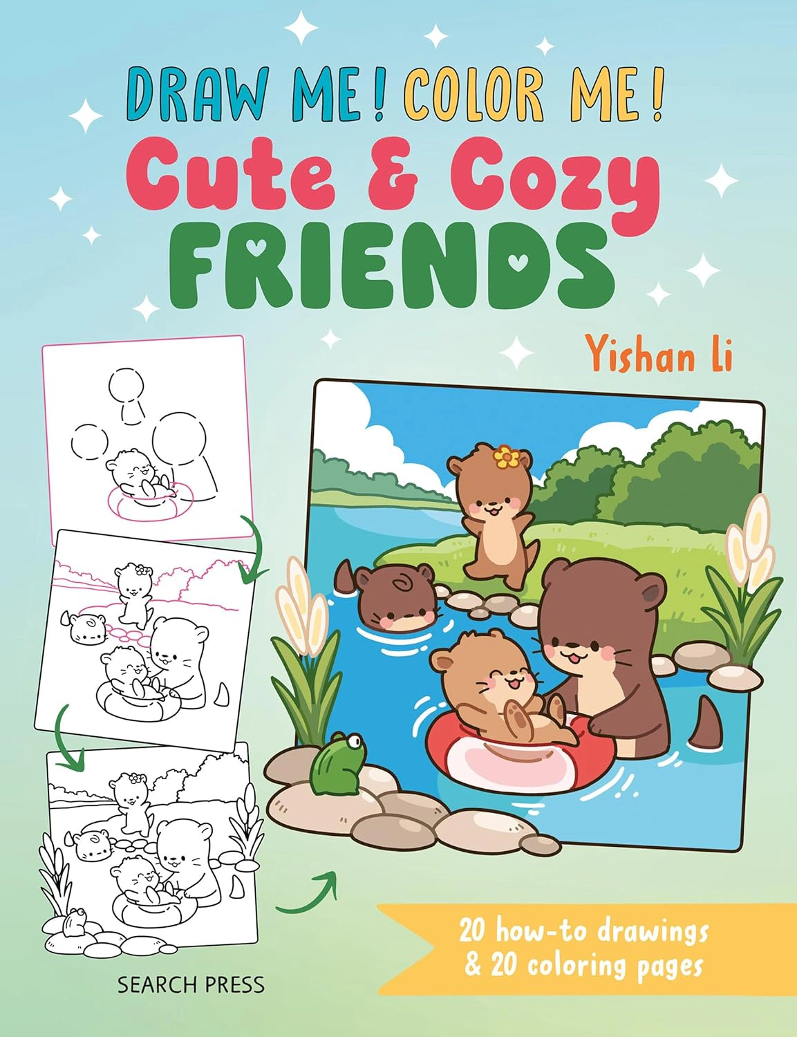 Draw me! Color me! Cute & Cozy Friends — фото 2