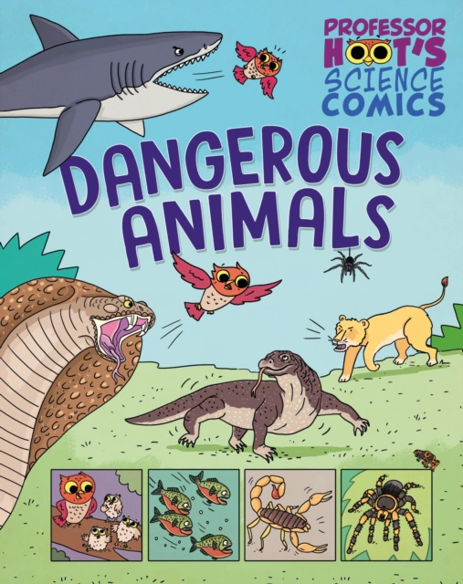 Professor Hoot's Science Comics: Dangerous Animals — фото 3