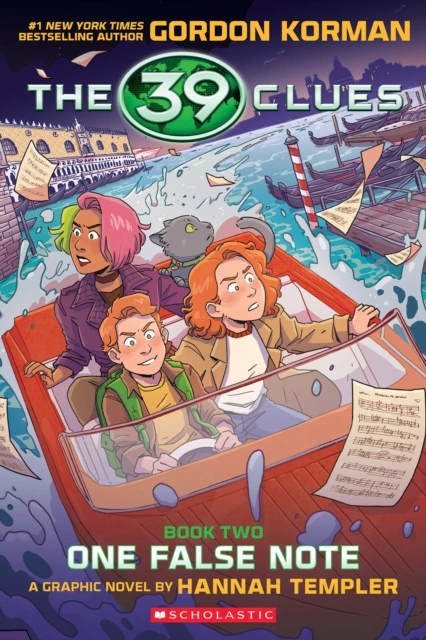 39 Clues Graphix #2: One False Note (Graphic Novel Edition) — фото 3