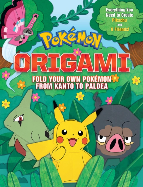 Pokemon Origami: Fold Your Own Pokemon Kanto to Paldea — фото 3
