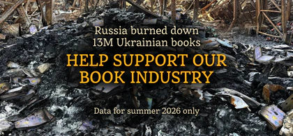 Help support Ukraine’s book community